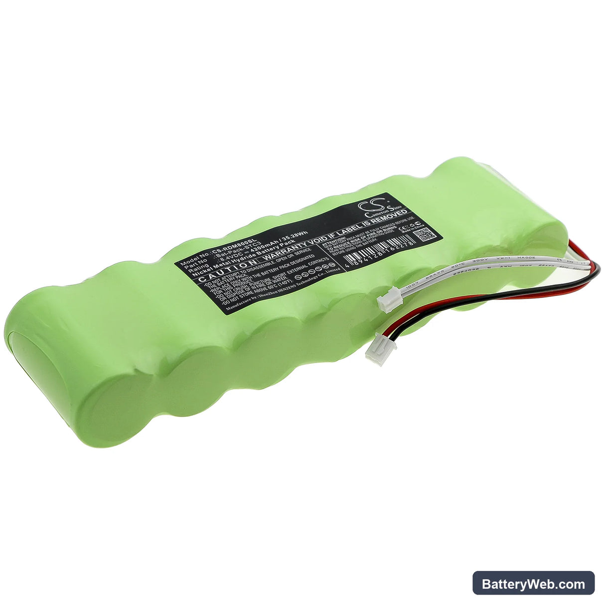 Rover Atom Light Replacement Battery, 8.4V, 4200mAh, Ni-MH 1