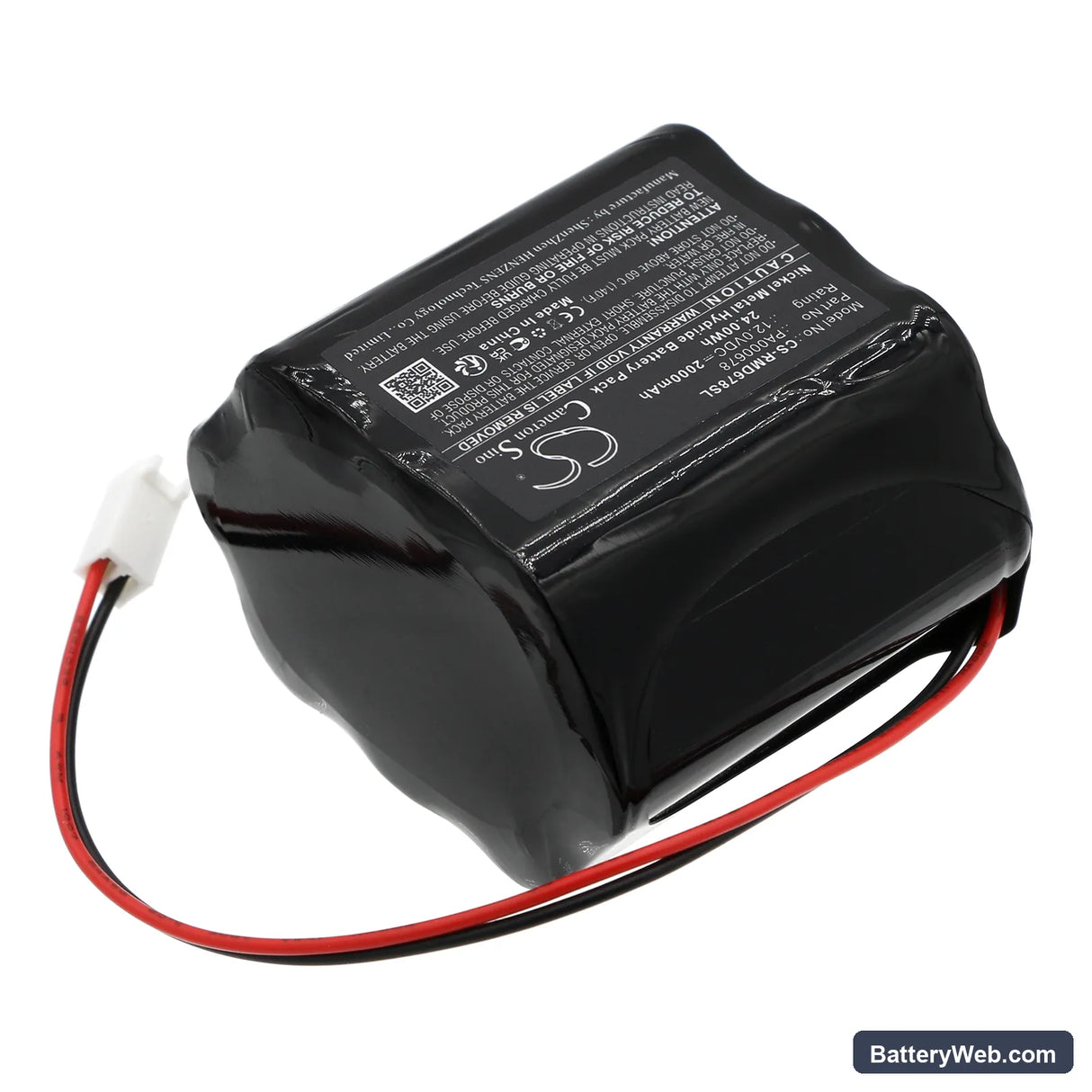 Roma Rollladen Rolladen Replacement Battery, 12V, 2000mAh, Ni-MH 2