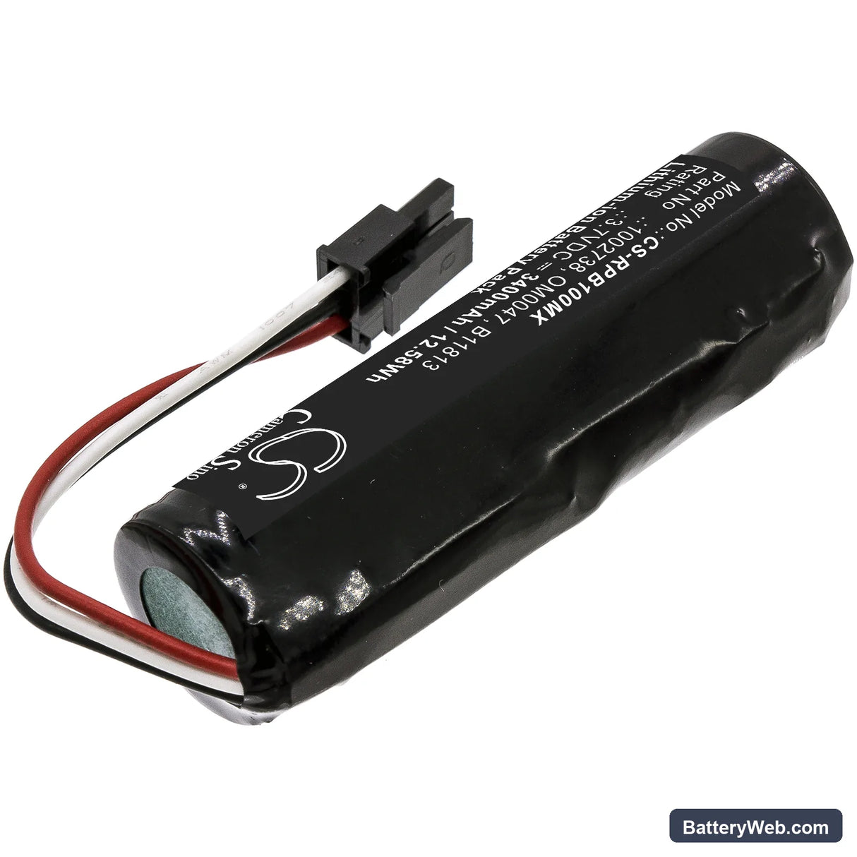 Respironics BiliChek Noninvasive Bilirubin Analyzer Replacement Battery, 3.7V, 3400mAh, Li-ion 2