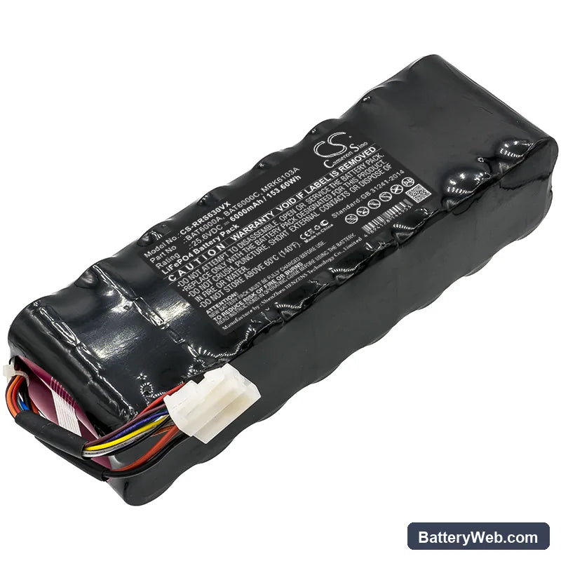 Cub Cadet Lawn Keeper 3000 Replacement Battery, 25.6V, 6000mAh, LiFePO4 1