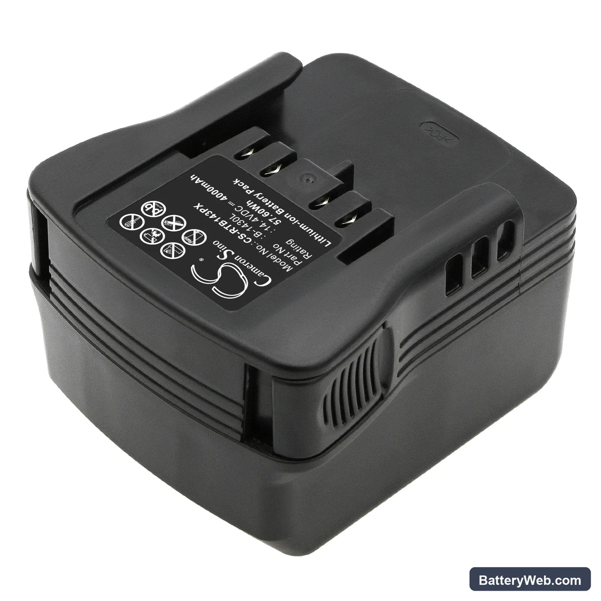 Paslode BID-143 Replacement Battery, 14.4V, 4000mAh, Li-ion 2
