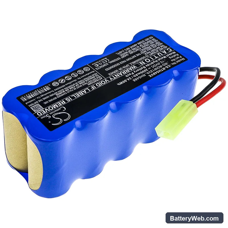 Tefal TY846384/9A0 Replacement Battery, 12V, 2000mAh, Ni-MH 2