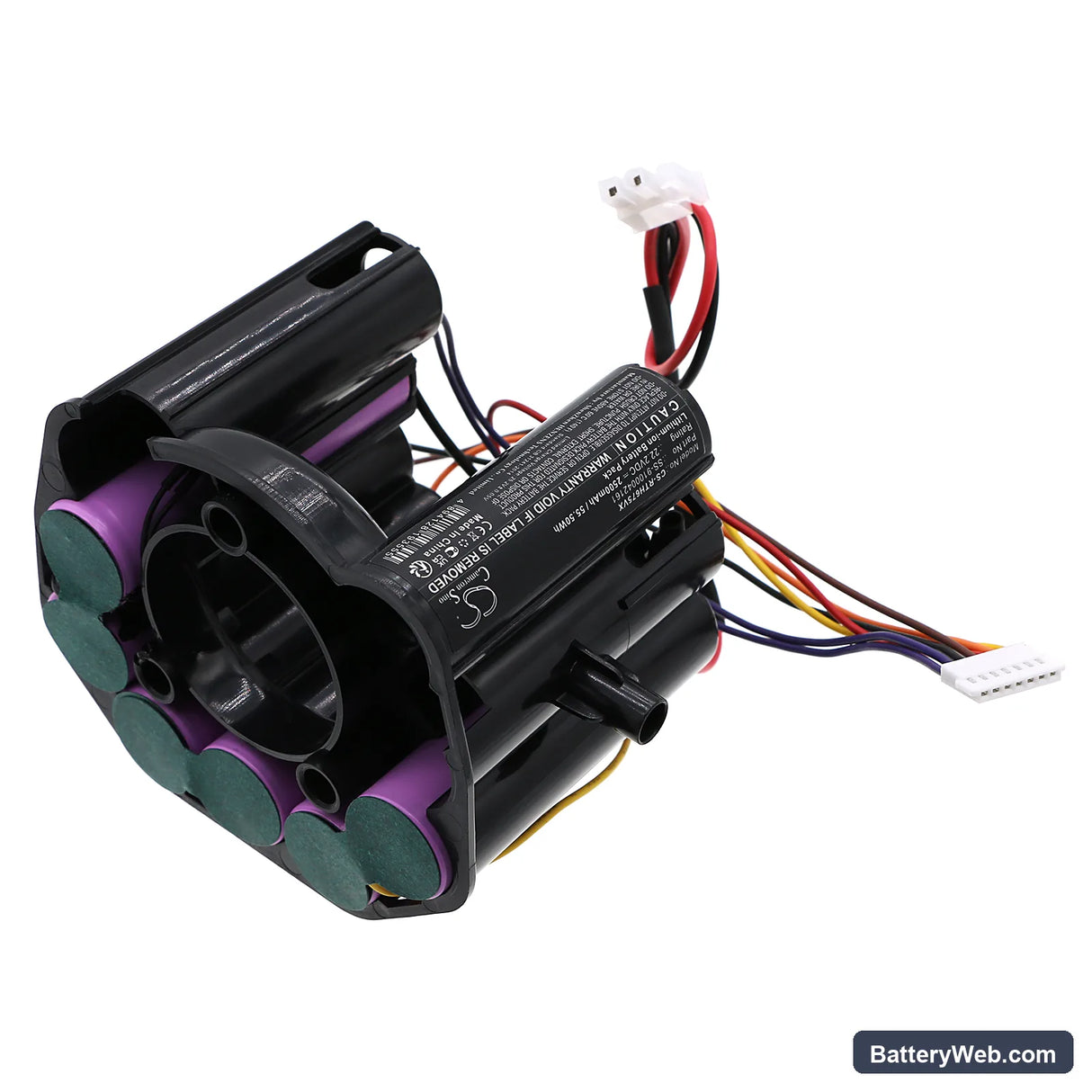 Rowenta RH6751WO Replacement Battery, 22.2V, 2500mAh, Li-ion 2