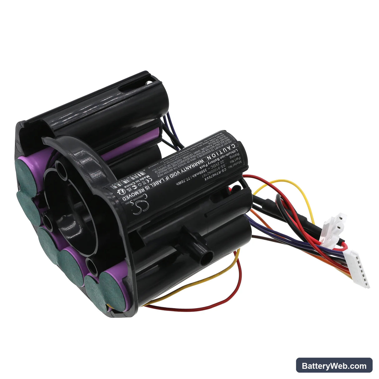 Rowenta RH6751WO Replacement Battery, 22.2V, 3500mAh, Li-ion 2