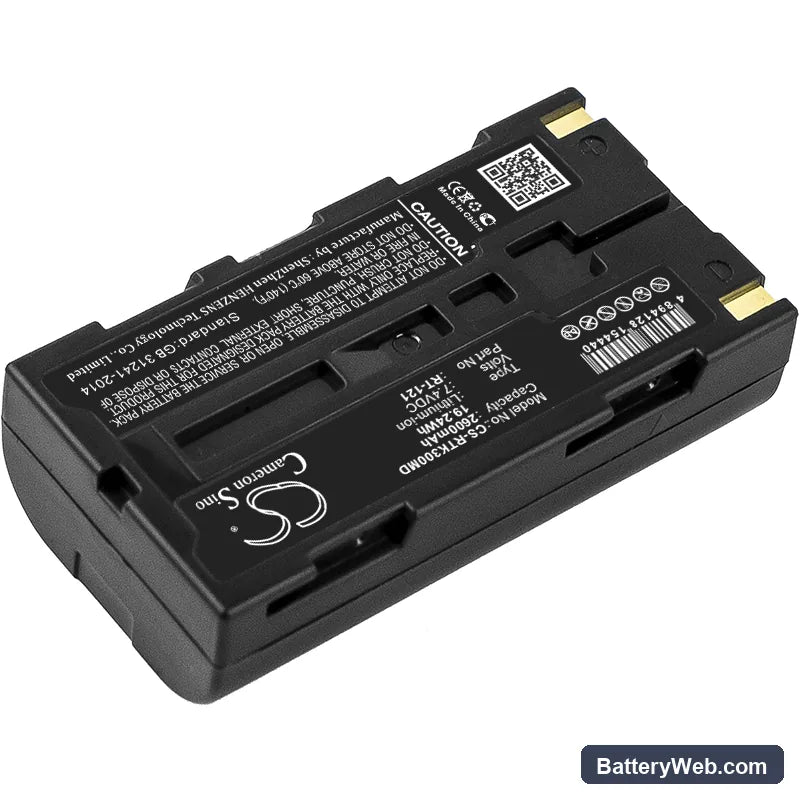 LUNEAU Retinomax III K+ Replacement Battery, 7.4V, 2600mAh, Li-ion 2