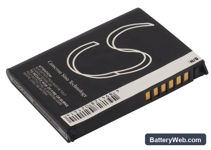 HP iPAQ RX1900 Replacement Battery, 3.7V, 1200mAh, Li-ion 4
