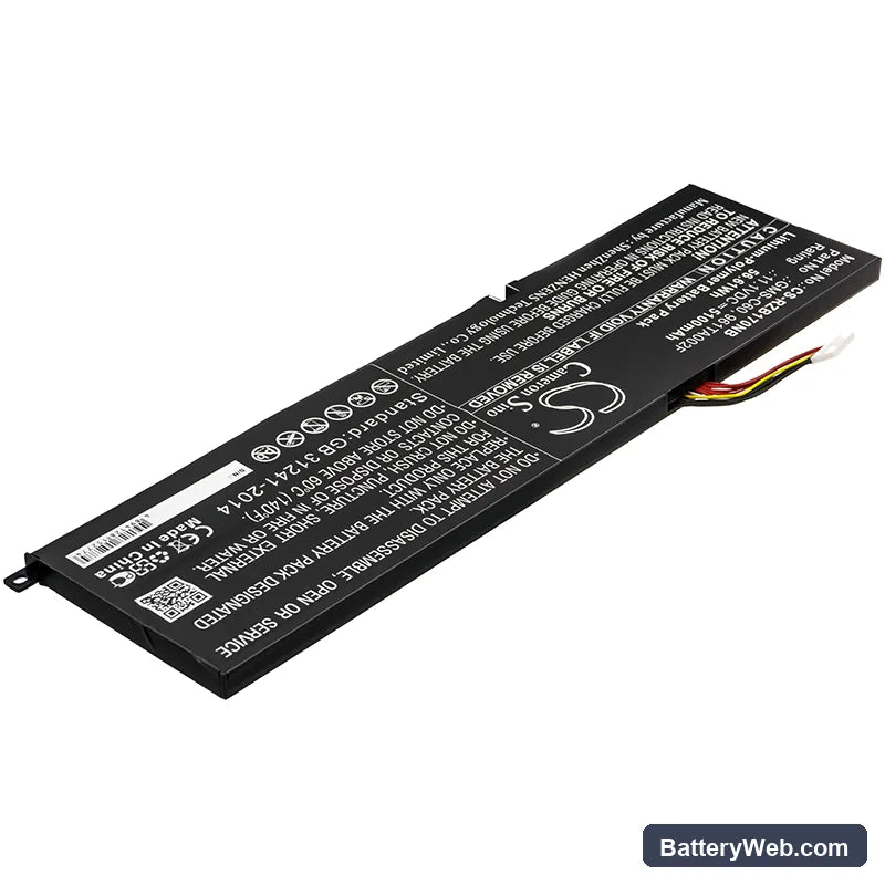 Razer RZ09-00830500-R3U1 Replacement Battery, 11.1V, 5100mAh, Li-Polymer 2