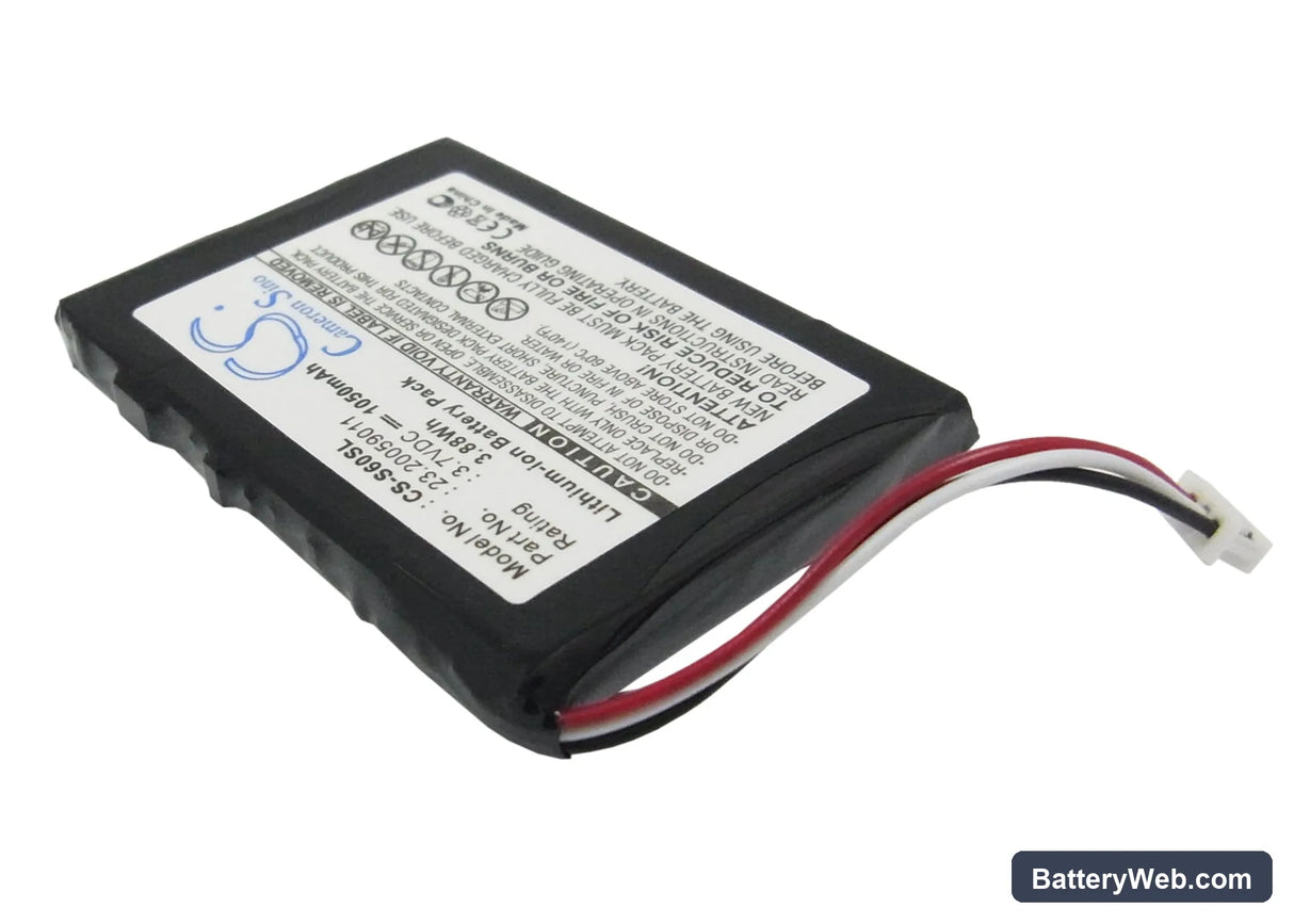 Acer S10 Replacement Battery, 3.7V, 1050mAh, Li-ion 2