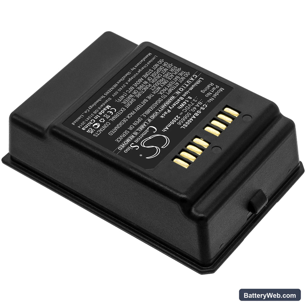 Sennheiser SpeechLine Digital Wireless SL Tablestand DW Replacement Battery, 3.7V, 2200mAh, Li-ion 2