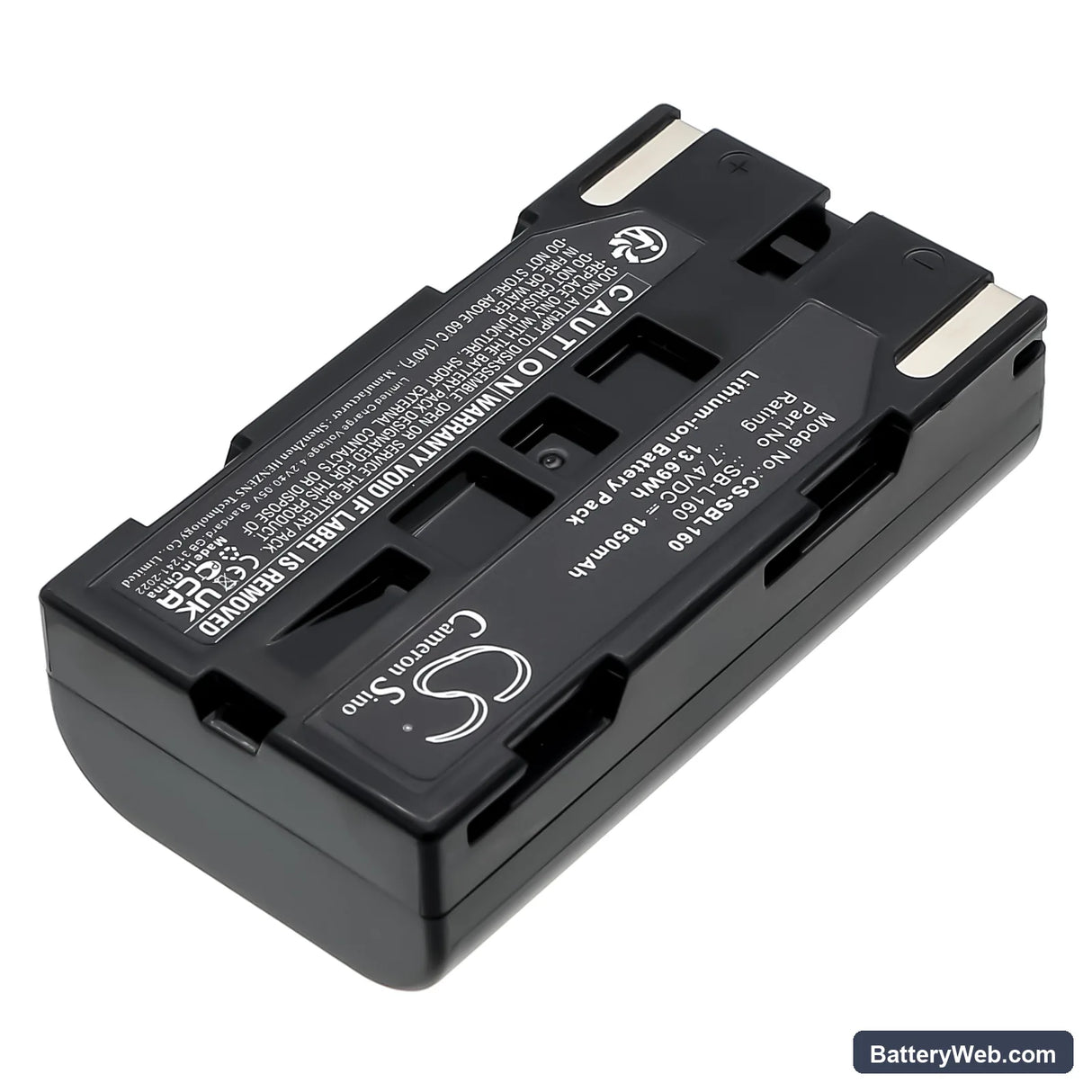 Medion MD9014 Replacement Battery, 7.4V, 1850mAh, Li-ion 2