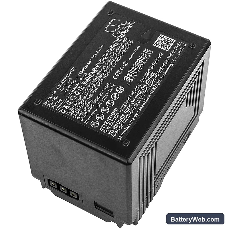 RED One Replacement Battery, 14.8V, 12800mAh, Li-ion 1