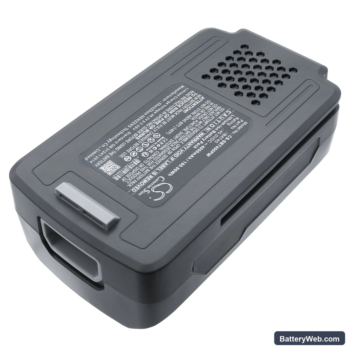 Snow Joe iON18SB Replacement Battery, 40V, 4000mAh, Li-ion 4