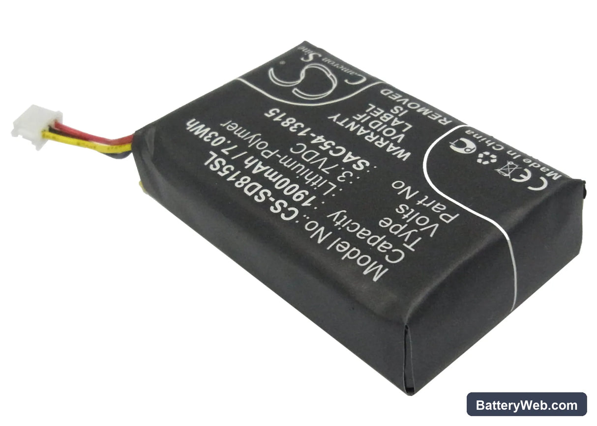 SportDog TEK-H Replacement Battery, 3.7V, 1900mAh, Li-Polymer 2