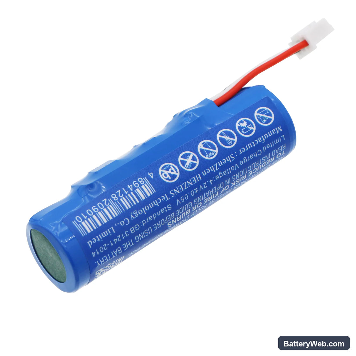 Seiko MP-B20 Replacement Battery, 3.7V, 3350mAh, Li-ion 2