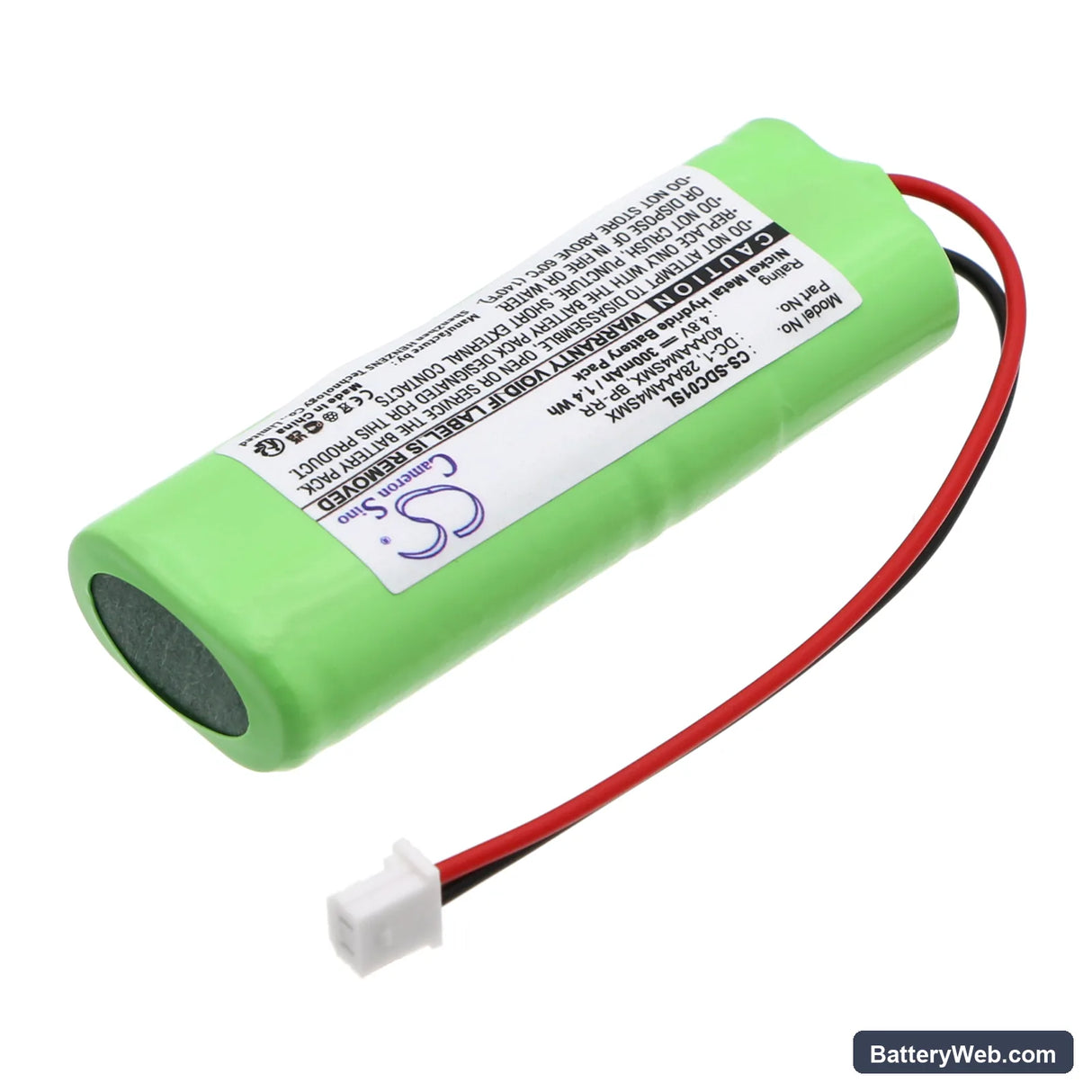 Dogtra 1100NC receiver Replacement Battery, 4.8V, 300mAh, Ni-MH 2