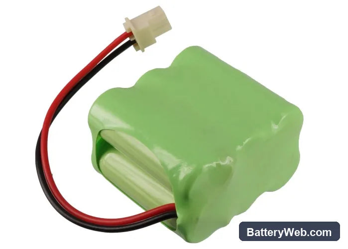 Dogtra Transmitter 1100NC Replacement Battery, 7.2V, 300mAh, Ni-MH 3