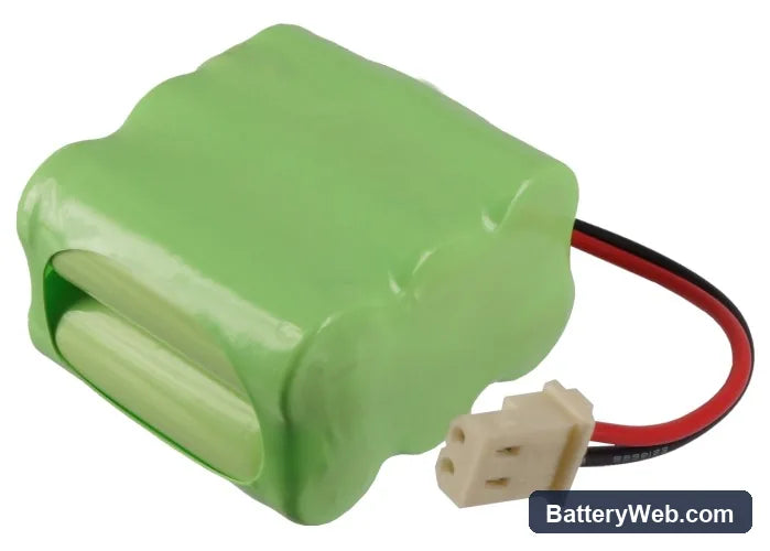 Dogtra Transmitter 1100NC Replacement Battery, 7.2V, 300mAh, Ni-MH 4