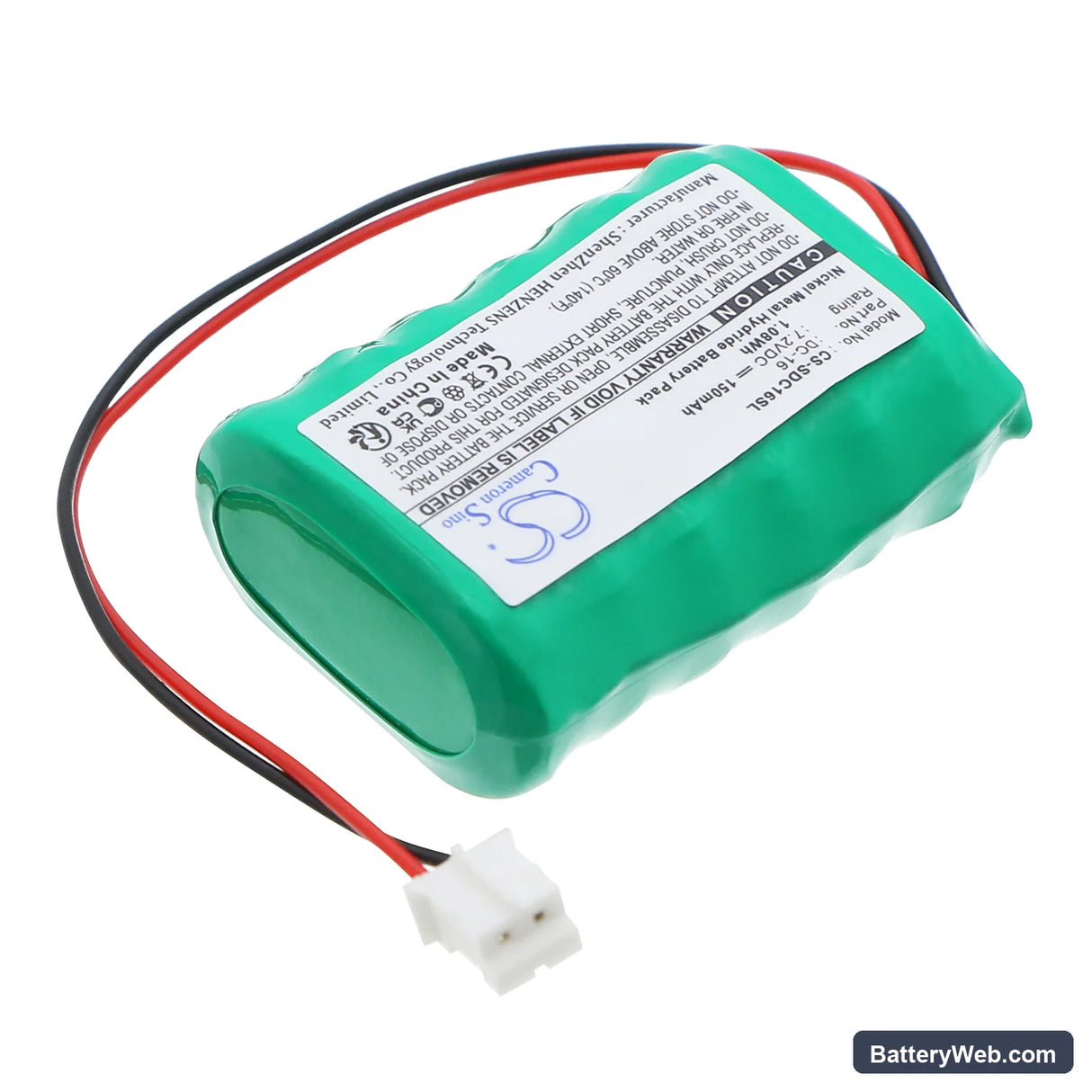 Field Trainer SD-400S Replacement Battery, 7.2V, 150mAh, Ni-MH 2