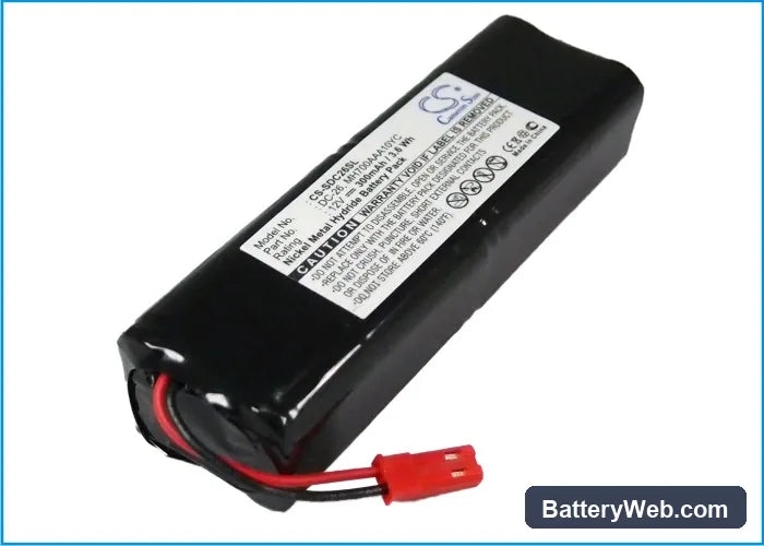 KINETIC MH700AAA10YC Replacement Battery, 12V, 300mAh, Ni-MH 1