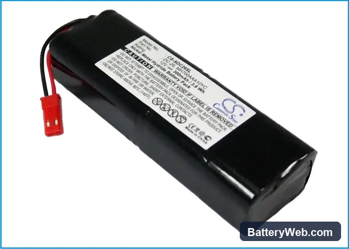 KINETIC MH700AAA10YC Replacement Battery, 12V, 300mAh, Ni-MH 2