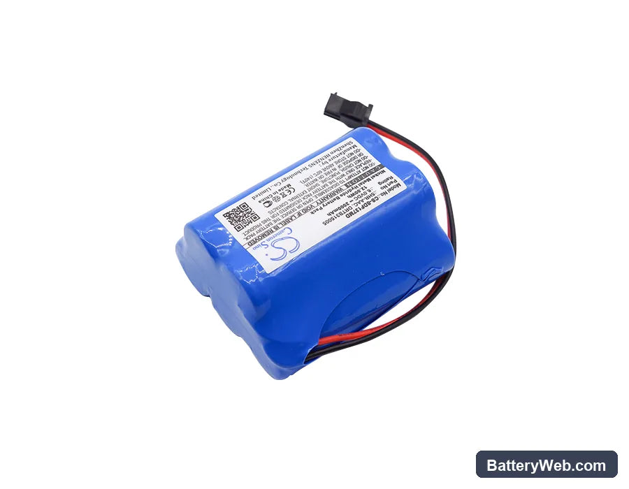 Sanyo MDF-137 Replacement Battery, 6V, 2000mAh, Ni-MH 2