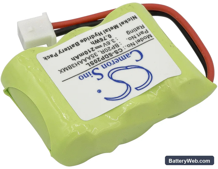 Dogtra Receiver 175NCP Replacement Battery, 3.6V, 210mAh, Ni-MH 2