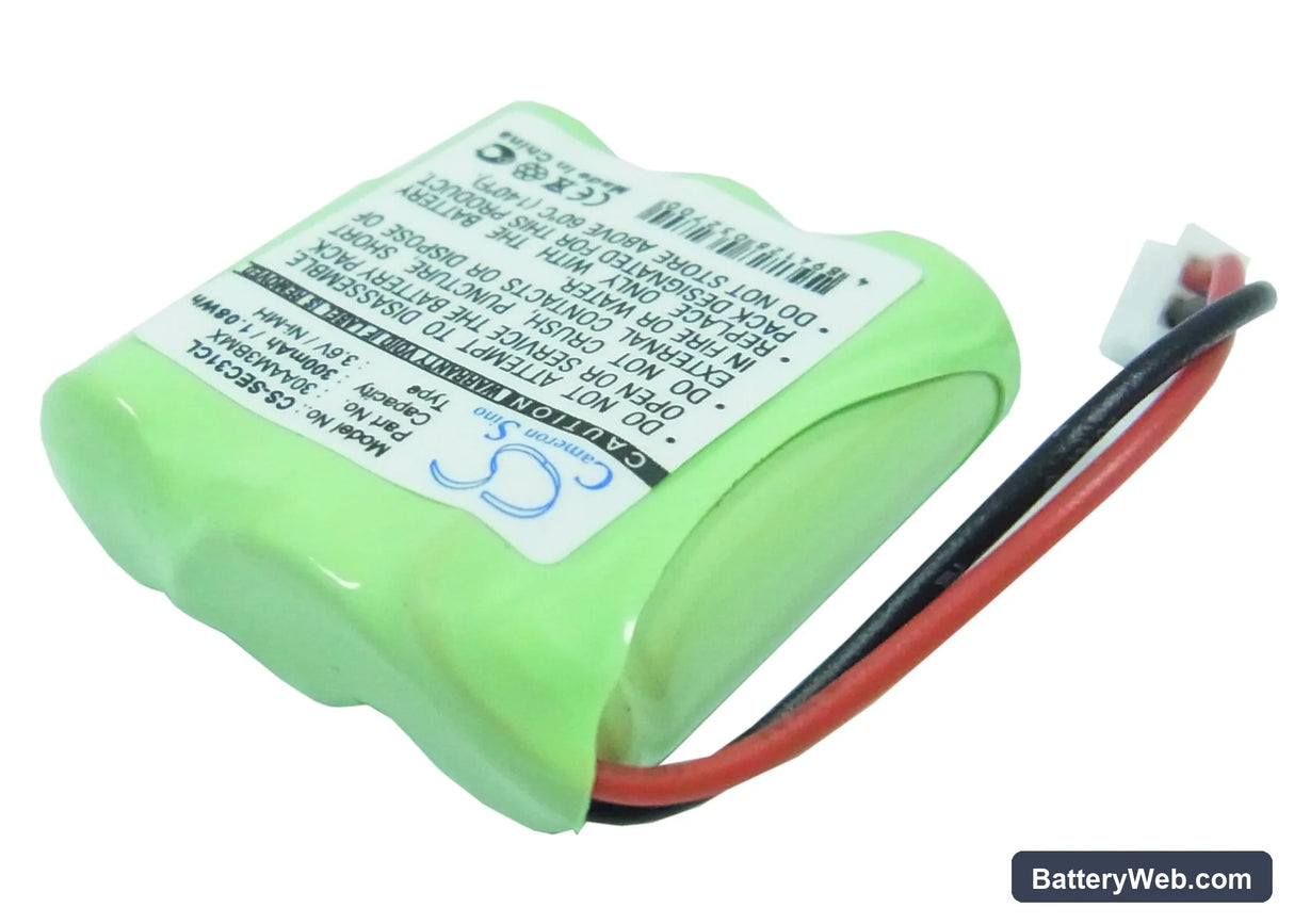 Telecom AMARYS 2200SF Replacement Battery, 3.6V, 300mAh, Ni-MH 2