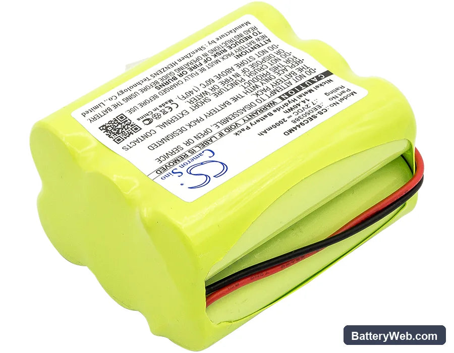 Seca 645 Replacement Battery, 7.2V, 2000mAh, Ni-MH 2