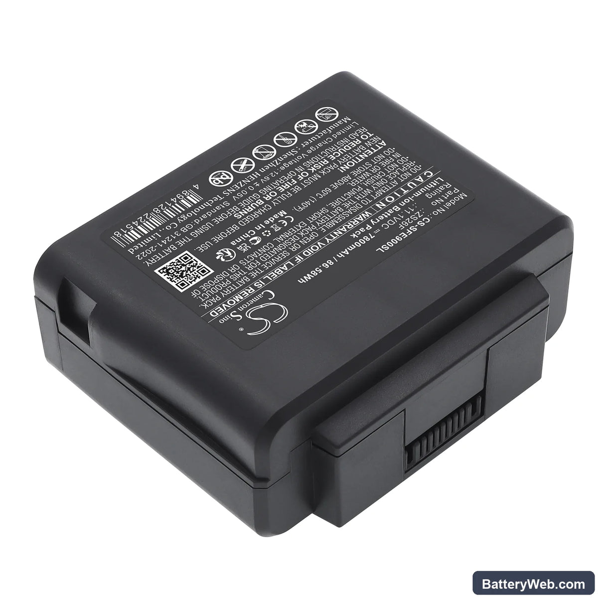 Signalfire AI-7 Optical Fiber Fusion Splicer Replacement Battery, 11.1V, 7800mAh, Li-ion 2