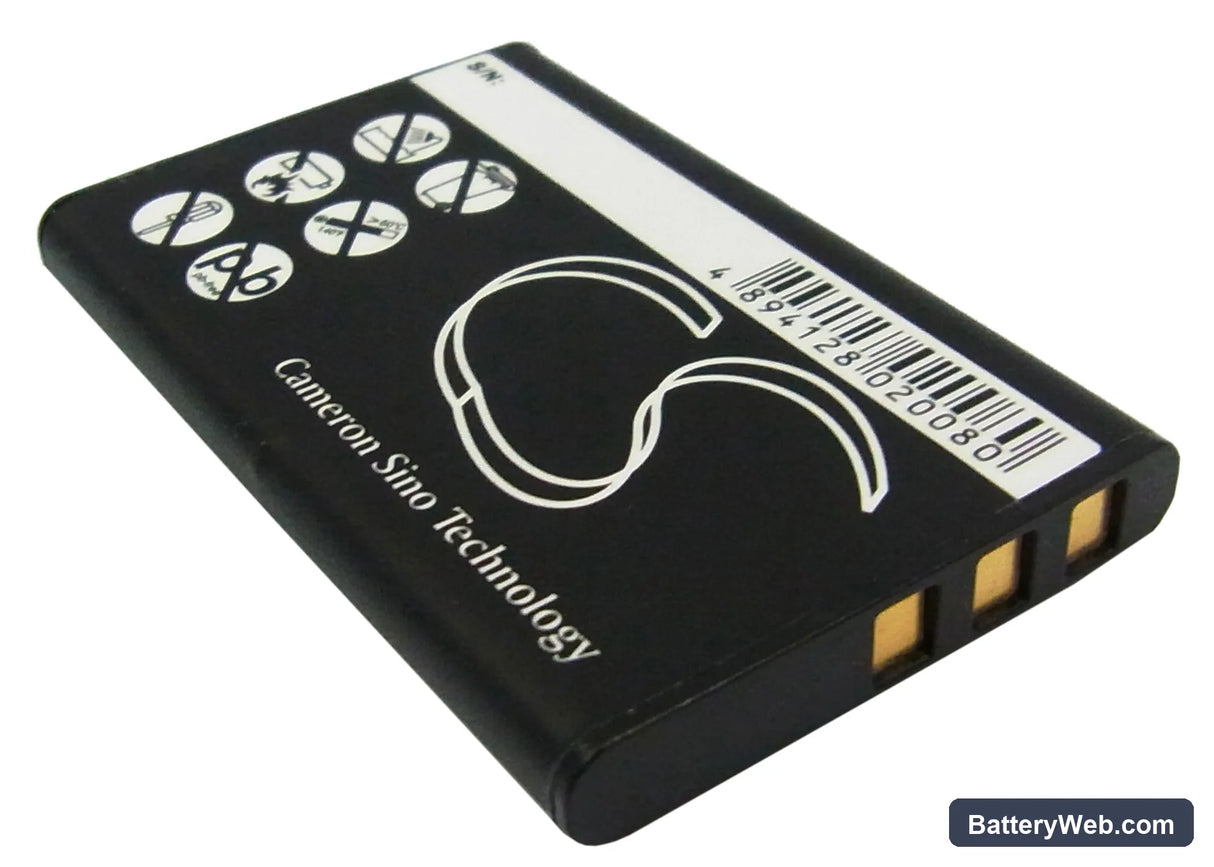 JNC Multimedia SSF-M2 Replacement Battery, 3.7V, 1200mAh, Li-ion 4