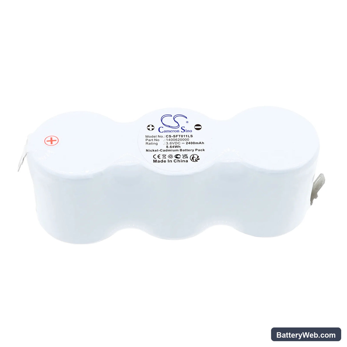 Van Lien 3D2.0HT Replacement Battery, 3.6V, 2400mAh, Ni-CD 5