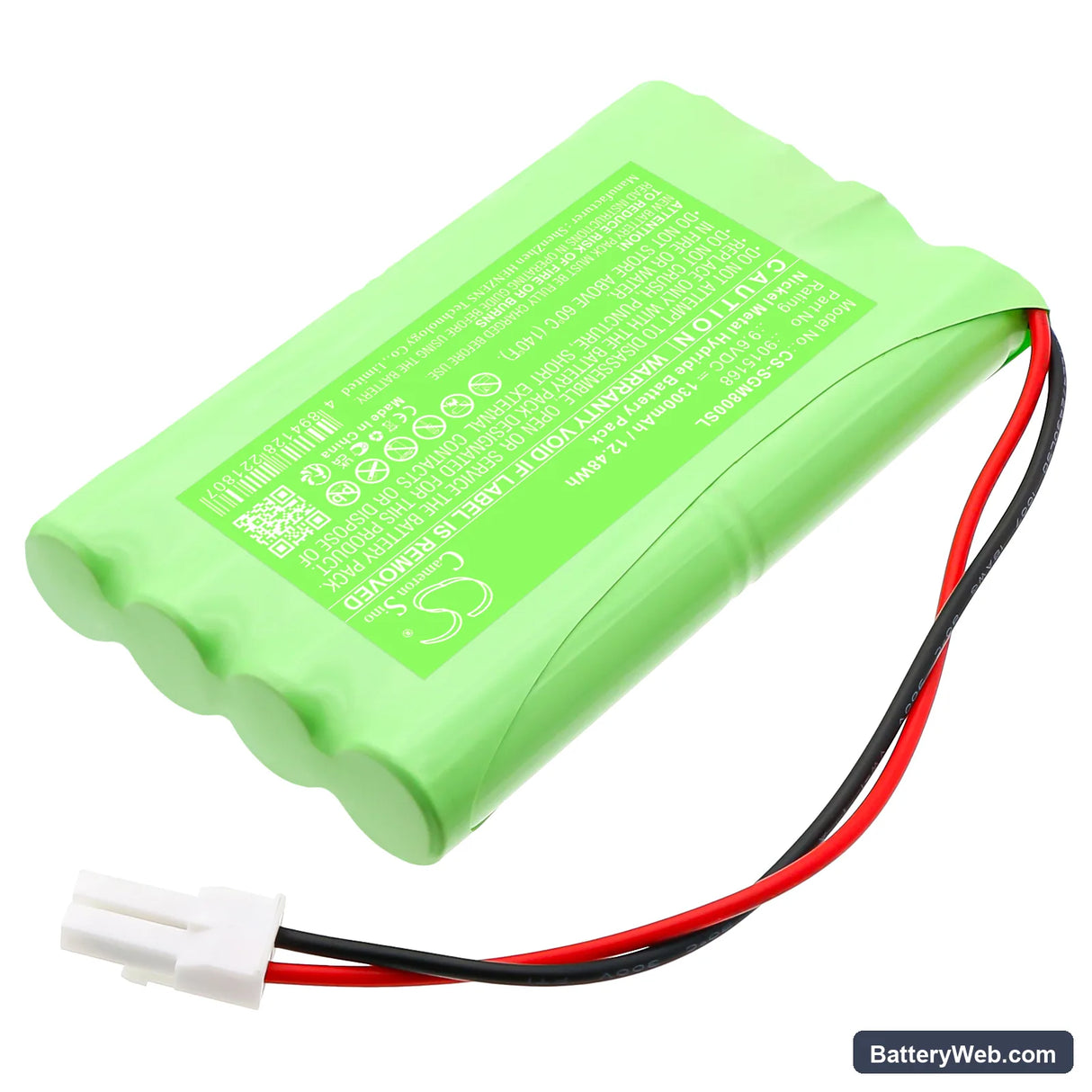 Simu GM1000 Replacement Battery, 9.6V, 1300mAh, Ni-MH 2