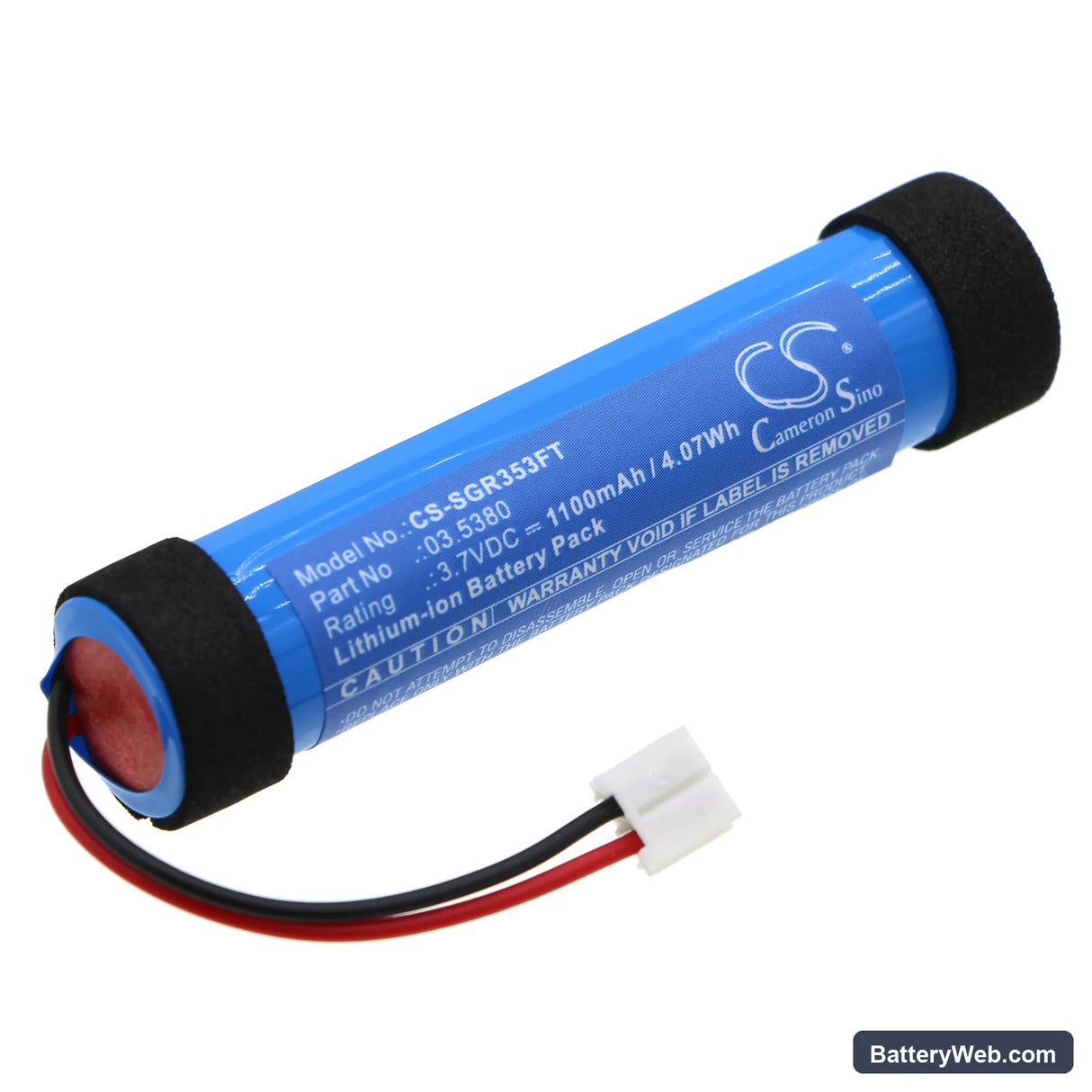 SCANGRIP MiniMag COB LED Replacement Battery, 3.7V, 1100mAh, Li-ion 1