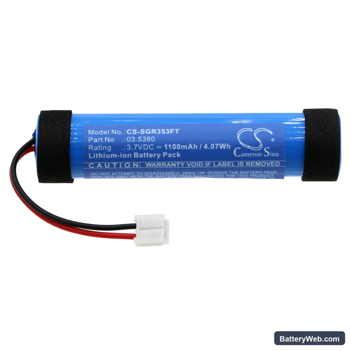 SCANGRIP MiniMag COB LED Replacement Battery, 3.7V, 1100mAh, Li-ion 3