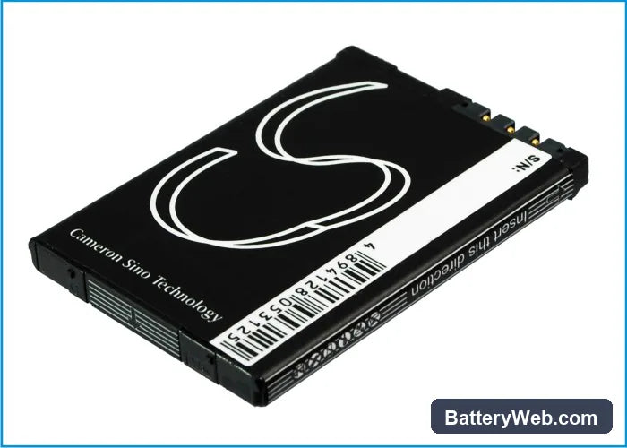 Sharp SH001 Replacement Battery, 3.7V, 750mAh, Li-ion 3