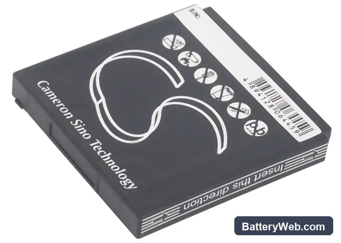 Sharp SH5010C Replacement Battery, 3.7V, 600mAh, Li-ion 3