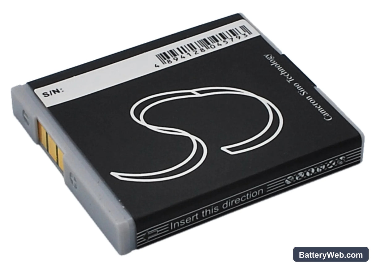 Sharp SH901iS Replacement Battery, 3.7V, 720mAh, Li-ion 4