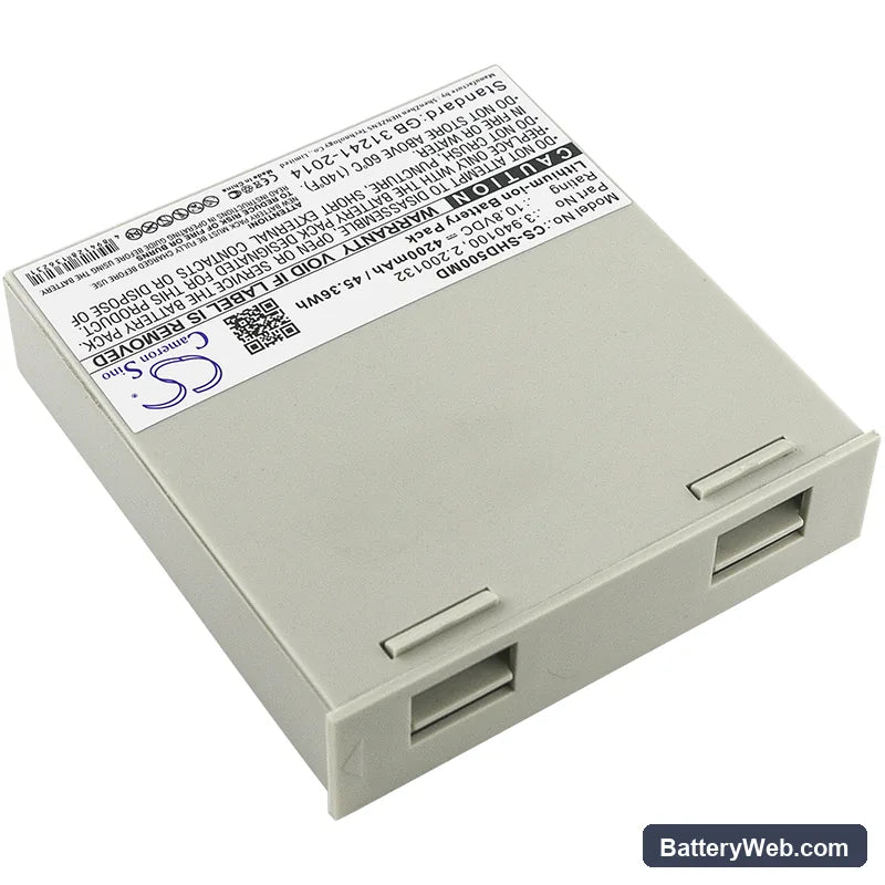 Schiller Defigard 5000 Replacement Battery, 10.8V, 4200mAh, Li-ion 2