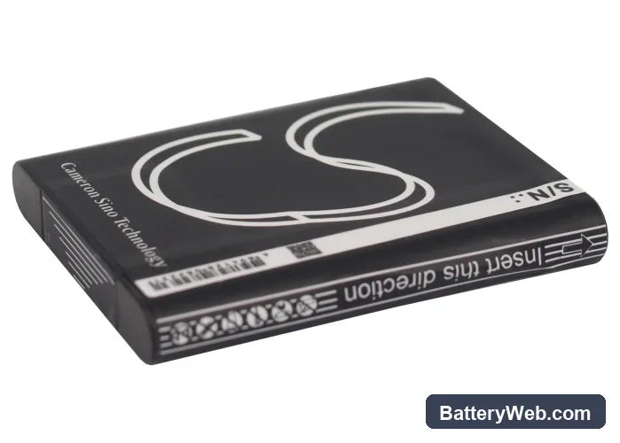 Sharp Portable Plasmacluster Ion Generator IG-DM1Z-W Replacement Battery, 3.7V, 600mAh, Li-ion 3