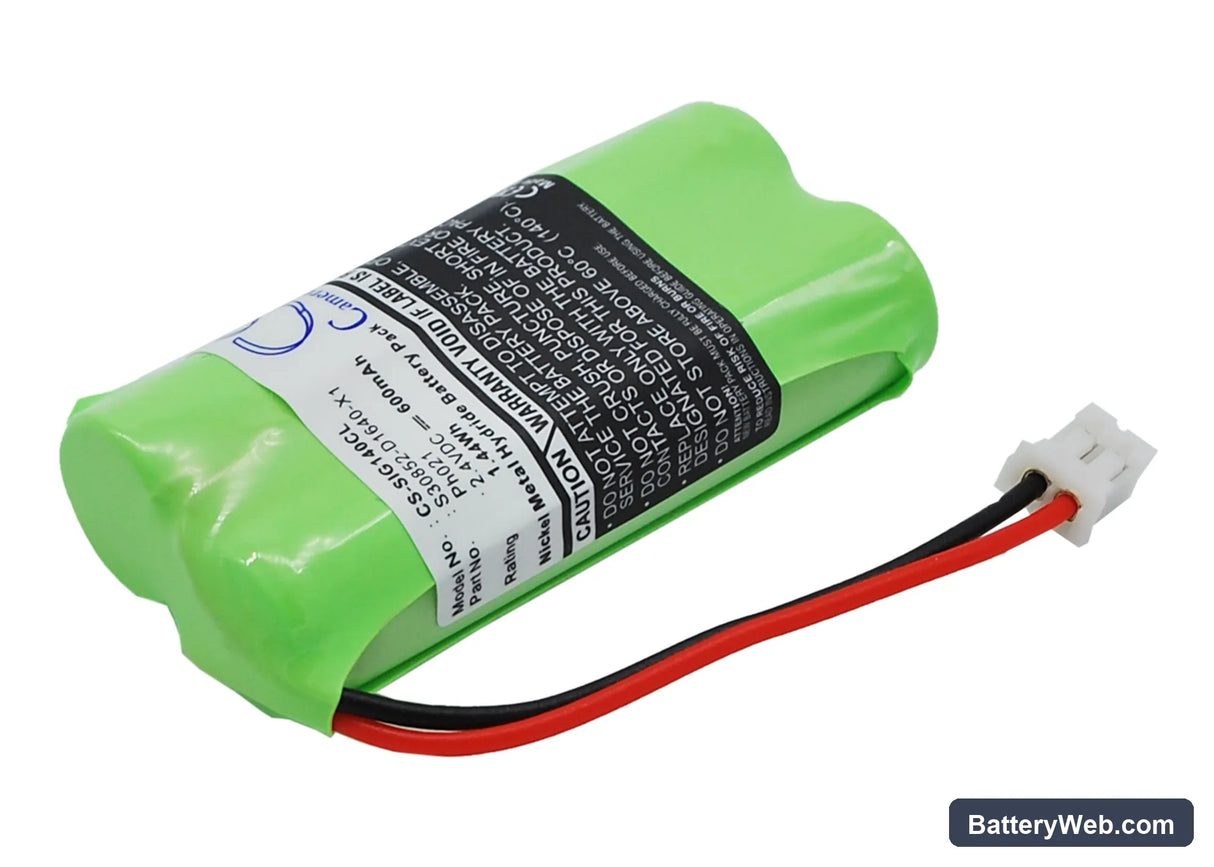 Siemens Gigaset 140 Replacement Battery, 2.4V, 600mAh, Ni-MH 2