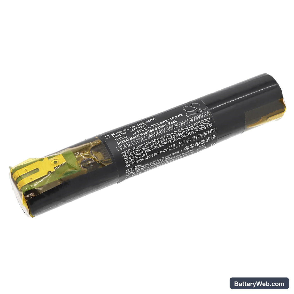 Skil 2000 Replacement Battery, 3.6V, 3000mAh, Ni-MH 1