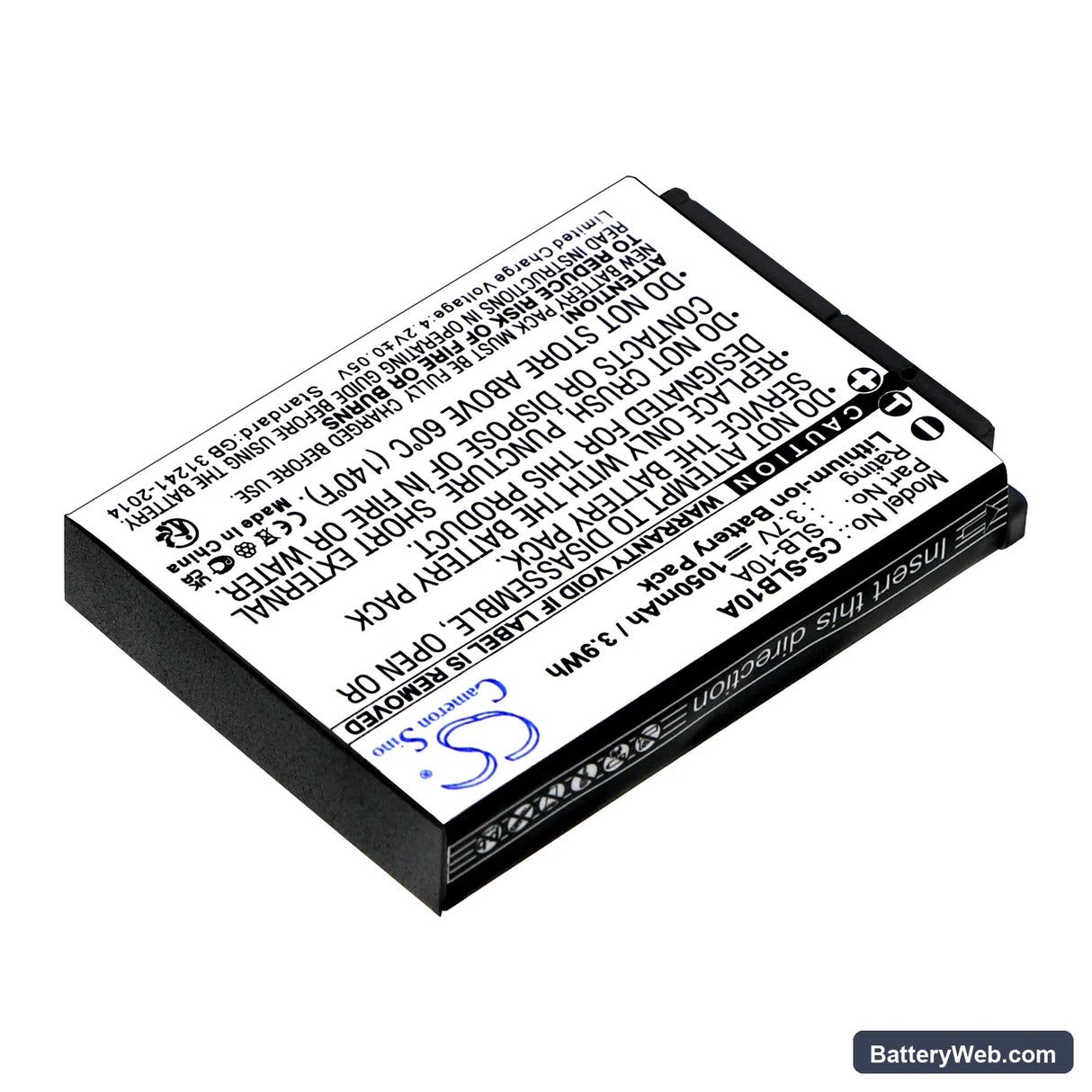 Scubapro Sea Dragon 4500 Replacement Battery, 3.7V, 1050mAh, Li-ion 2