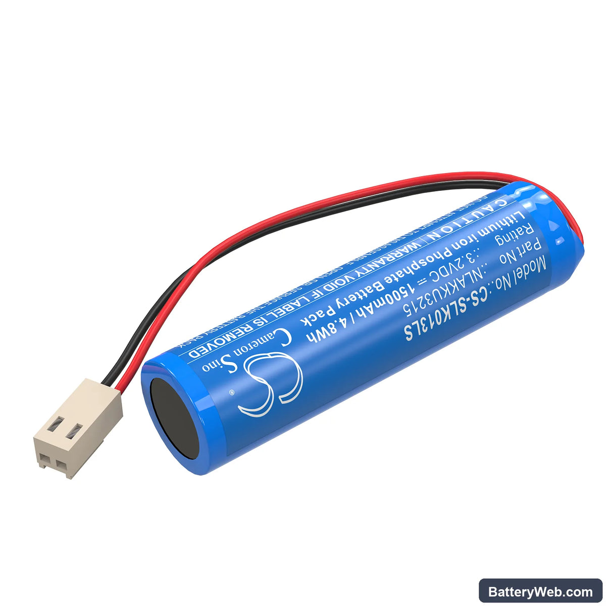 Schrack A3U383AT2.V2-S Replacement Battery, 3.2V, 1500mAh, LiFePO4 2