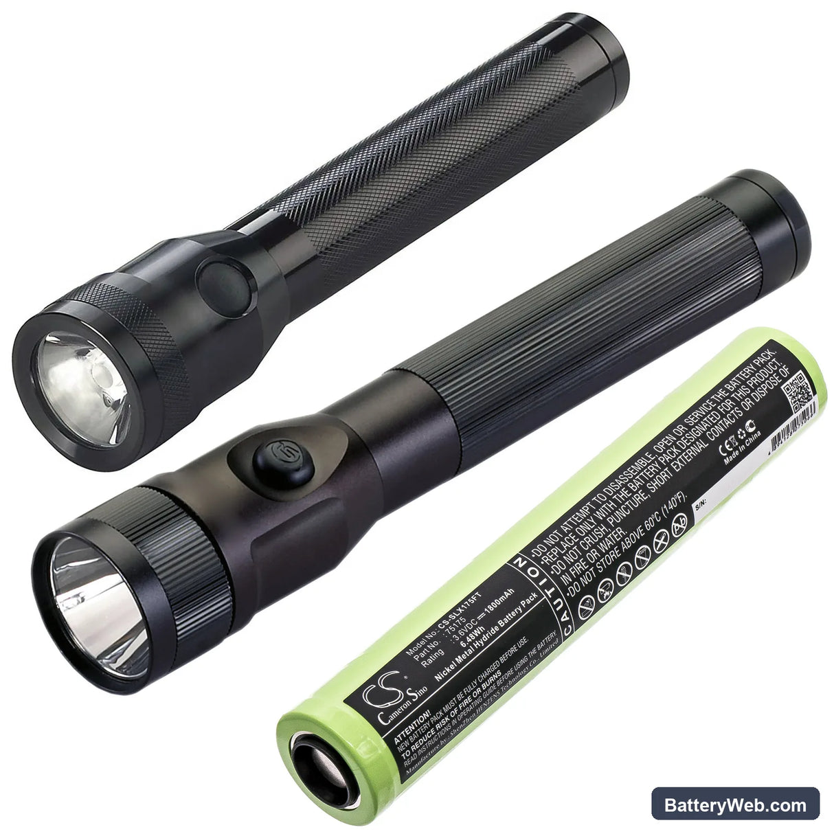 Streamlight Stinger Replacement Battery, 3.6V, 1800mAh, Ni-MH 4