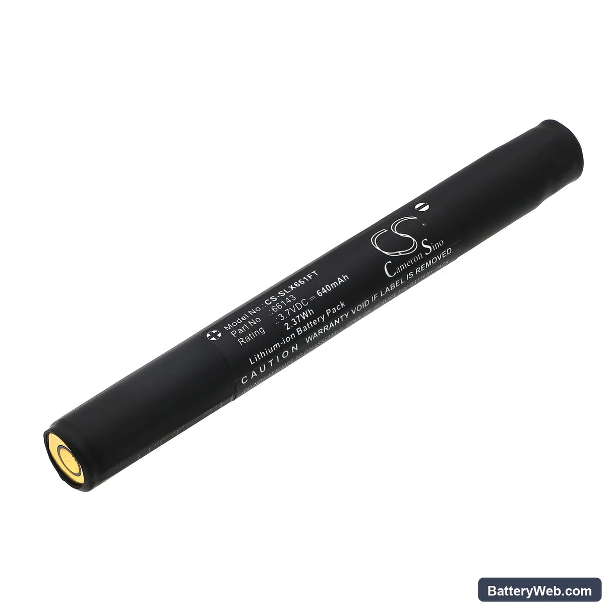 Streamlight Stylus Pro COB Replacement Battery, 3.7V, 640mAh, Li-ion 1