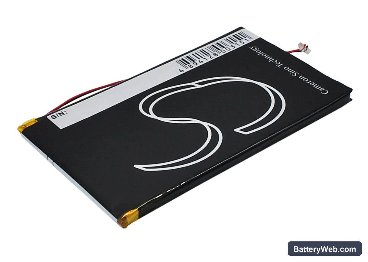 Samsung Napster MP3 player Replacement Battery, 3.7V, 1600mAh, Li-Polymer 4