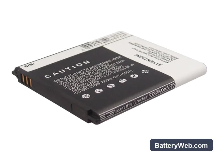Samsung Galaxy Beam Replacement Battery, 3.7V, 1800mAh, Li-ion 4
