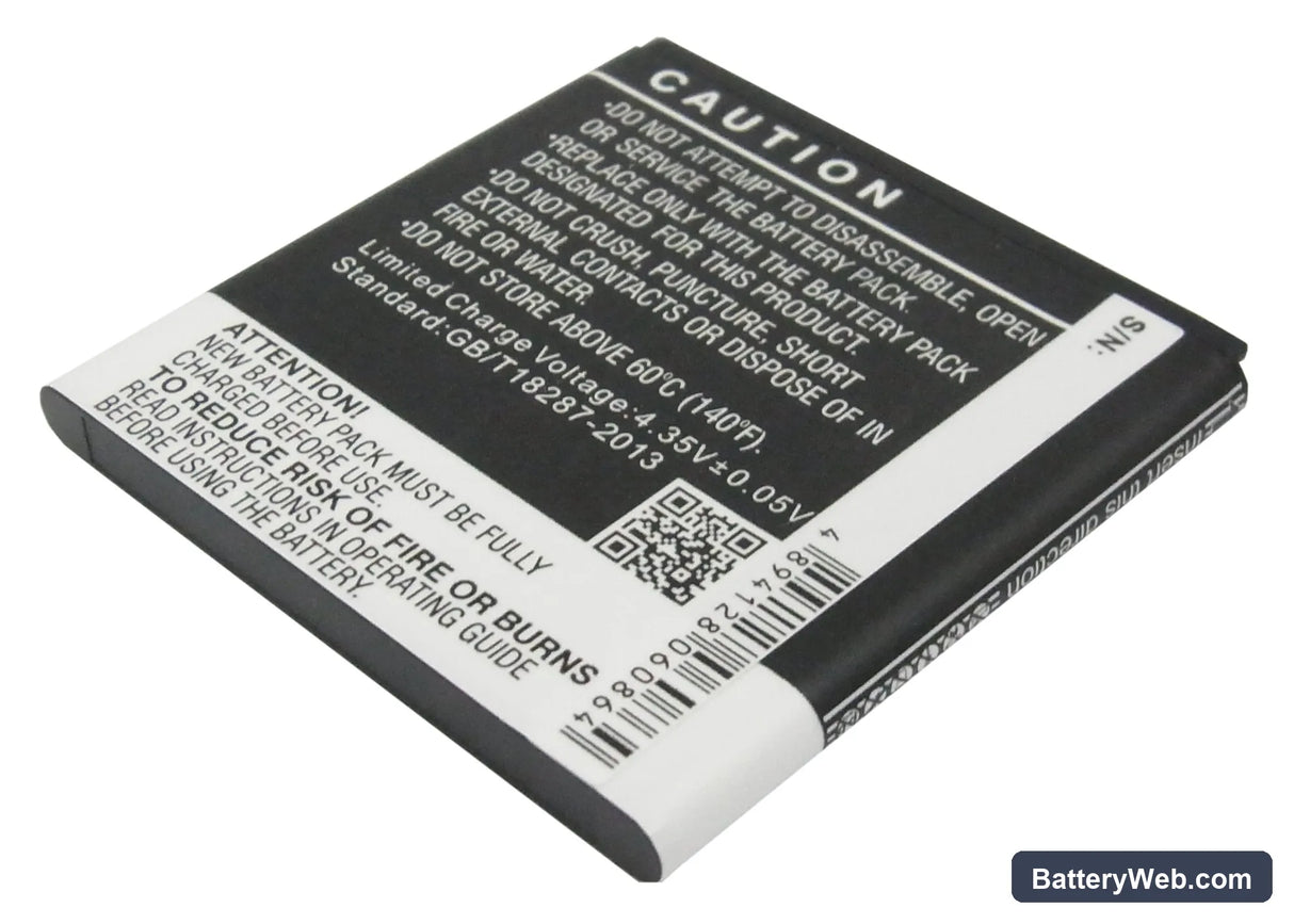 Samsung GT-i9070 Replacement Battery, 3.8V, 1600mAh, Li-ion 3