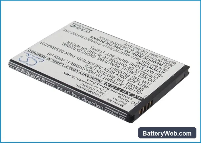 Sprint SPH-L700 Replacement Battery, 3.7V, 1500mAh, Li-ion 3