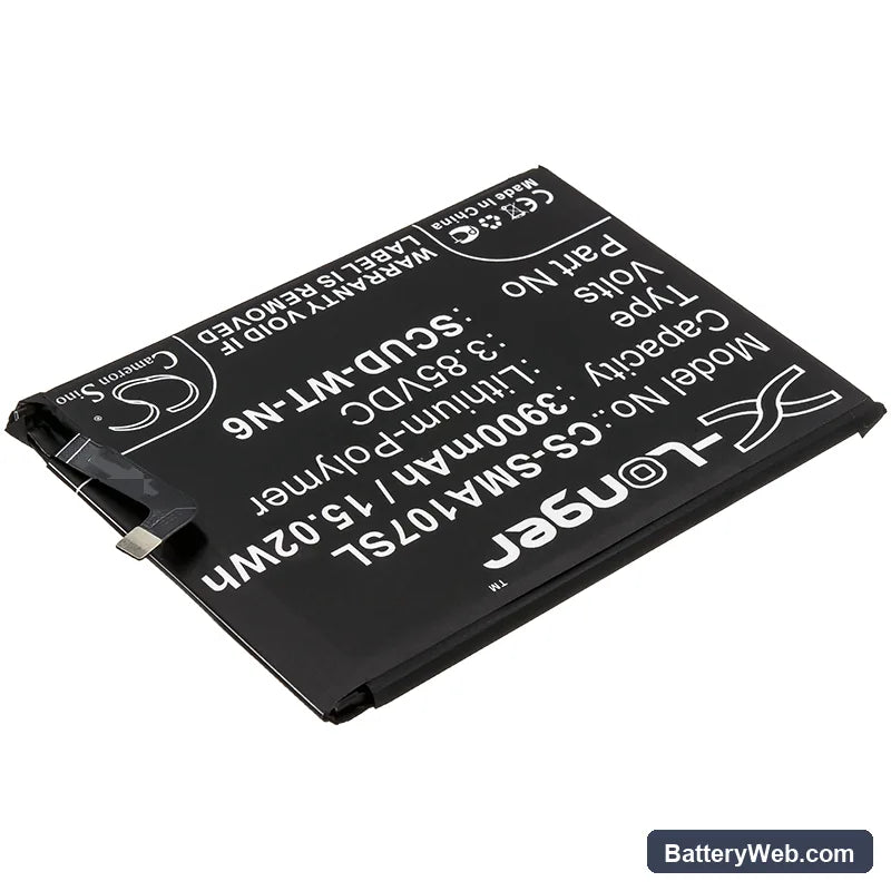 Samsung Galaxy A10s Replacement Battery, 3.85V, 3900mAh, Li-Polymer 2